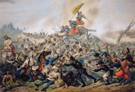 the-battle-of-magenta-coloured-engraving-italian-school the-battle-of-magenta-coloured-engraving-italian-school