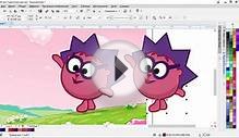 Отрисовка изображения в CorelDraw уроки дизайна от