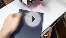 Тиснение фольгой мелкого текста на Foil Print